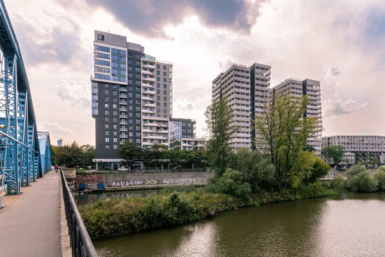 Apartament Odratower Breslavia Esterno foto